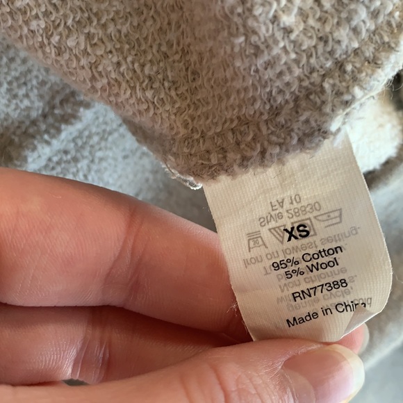 🌟XS J. Crew Sweatershirt Boxy T-shirt Dress🌟 - Picture 4 of 5